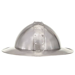 vidaXL Medieval Knight Helmet Antique Replica LARP Silver Steel 2