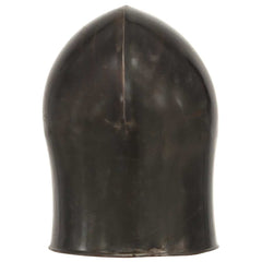 vidaXL Medieval Knight Helmet Antique Replica LARP Silver Steel 4