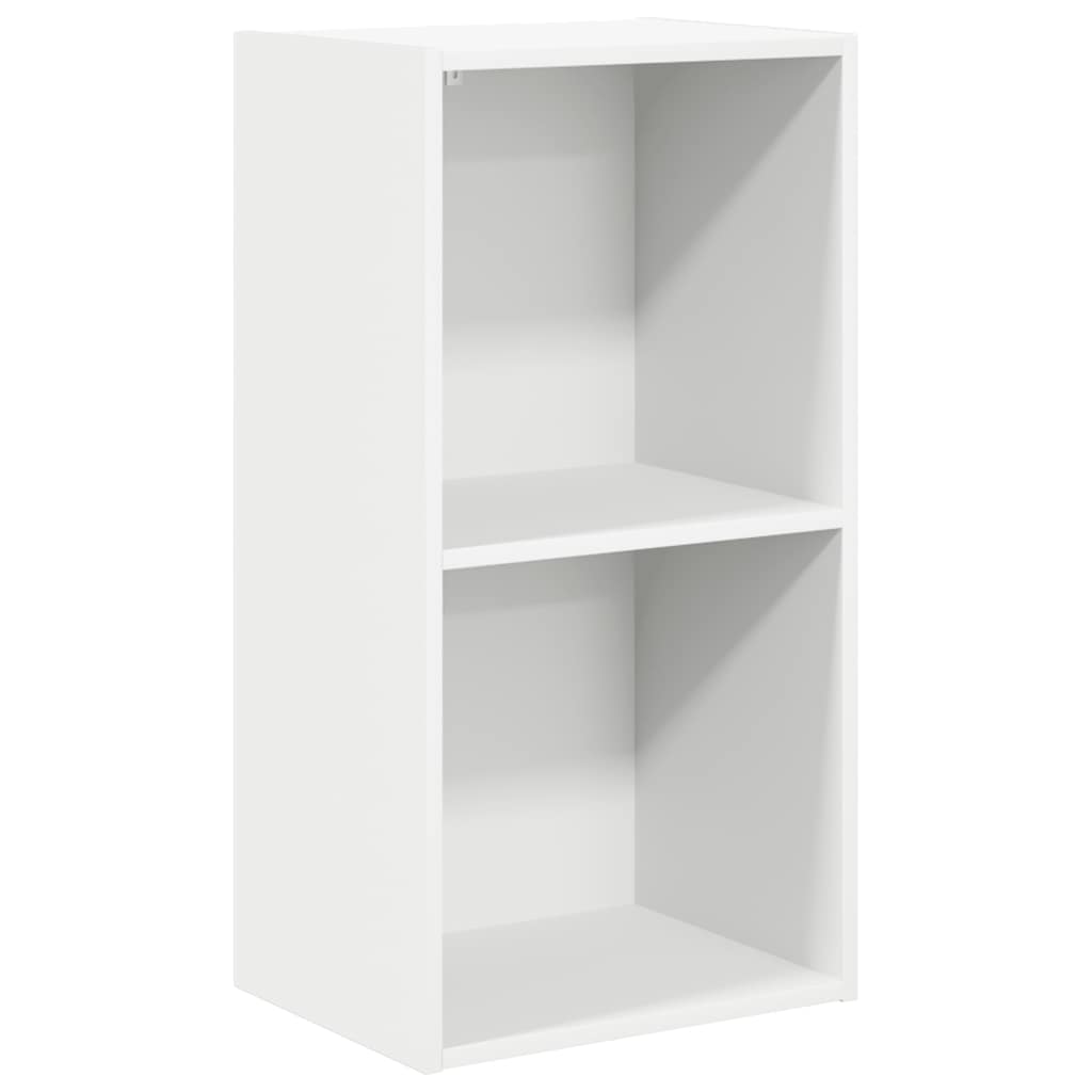 vidaXL Bookcase White 40x30x76,5 cm Engineered Wood 2