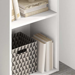 vidaXL Bookcase White 40x30x76,5 cm Engineered Wood 3
