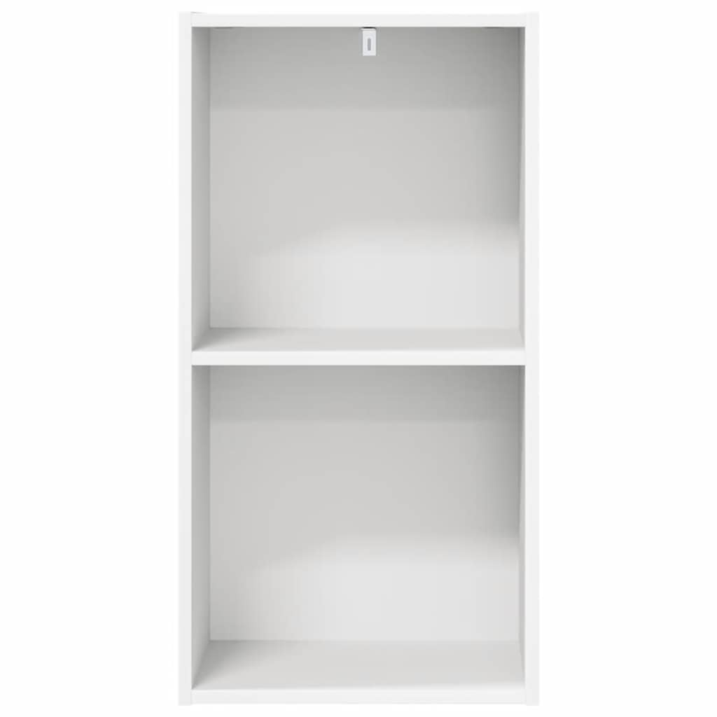 vidaXL Bookcase White 40x30x76,5 cm Engineered Wood 4