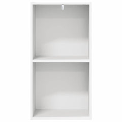 vidaXL Bookcase White 40x30x76,5 cm Engineered Wood 4