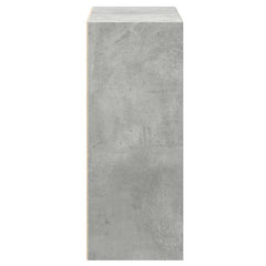 vidaXL Bookcase Concrete Grey 60x30x76,5 cm Engineered Wood 6