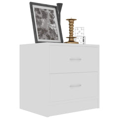 vidaXL Bedside Cabinet | White | Engineered Wood | 40 x 30 x 40 cm 3