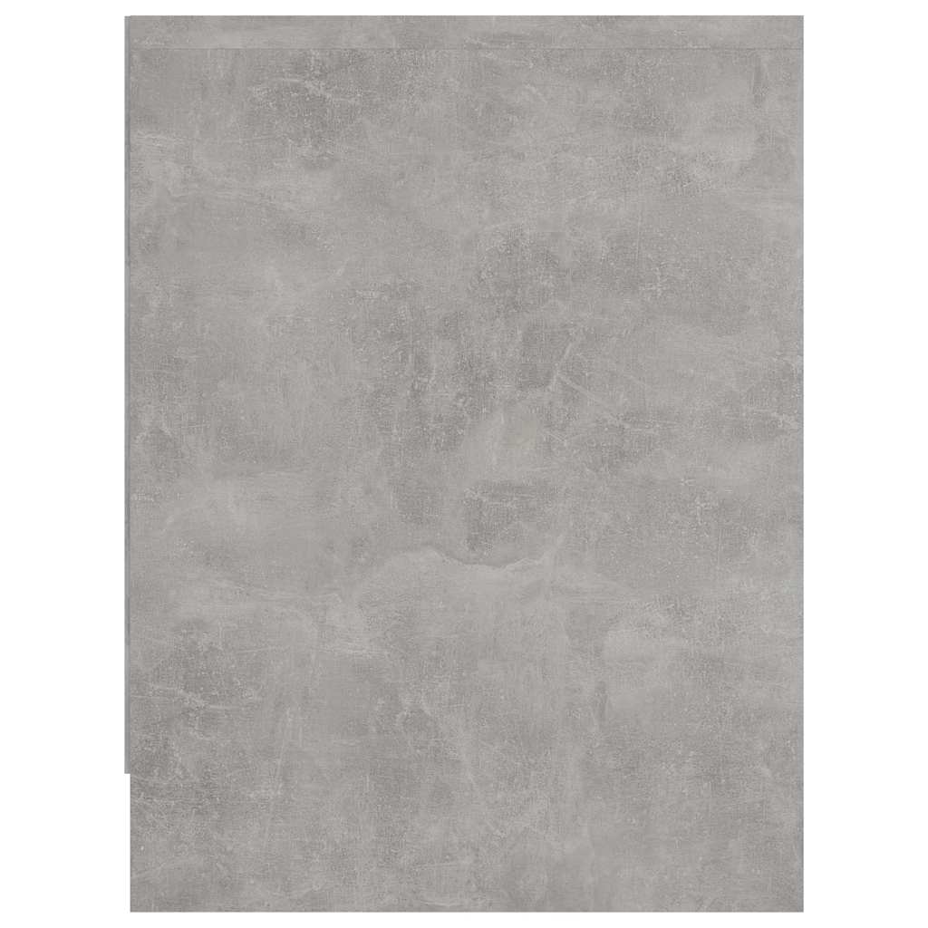 vidaXL Bedside Cabinet | Concrete Grey | Engineered Wood | Small 5
