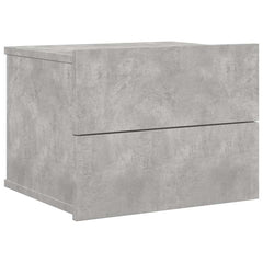 801061 vidaXL Bedside Cabinet Concrete Grey 40x30x30 cm Engineered Wood 2