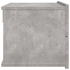 801061 vidaXL Bedside Cabinet Concrete Grey 40x30x30 cm Engineered Wood 5