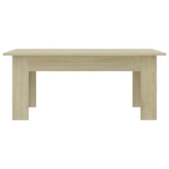 vidaXL Coffee Table | Sonoma Oak | Engineered wood | 100x60x42 cm | Durable 4