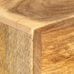 vidaXL Bedside Cabinet | Brown | Solid Mango Wood | 40x30x50 cm 6