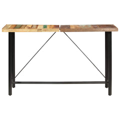 vidaXL Bar Table 180x70x107 cm Solid Reclaimed Wood 2