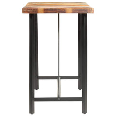 vidaXL Bar Table 180x70x107 cm Solid Reclaimed Wood 3