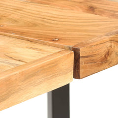 vidaXL Bar Table 180x70x107 cm Solid Acacia Wood 6