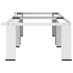 vidaXL Double Washing and Drying Machine Pedestal White 4