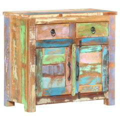 287490 vidaXL Sideboard 70x35x65 cm Solid Reclaimed Wood 4