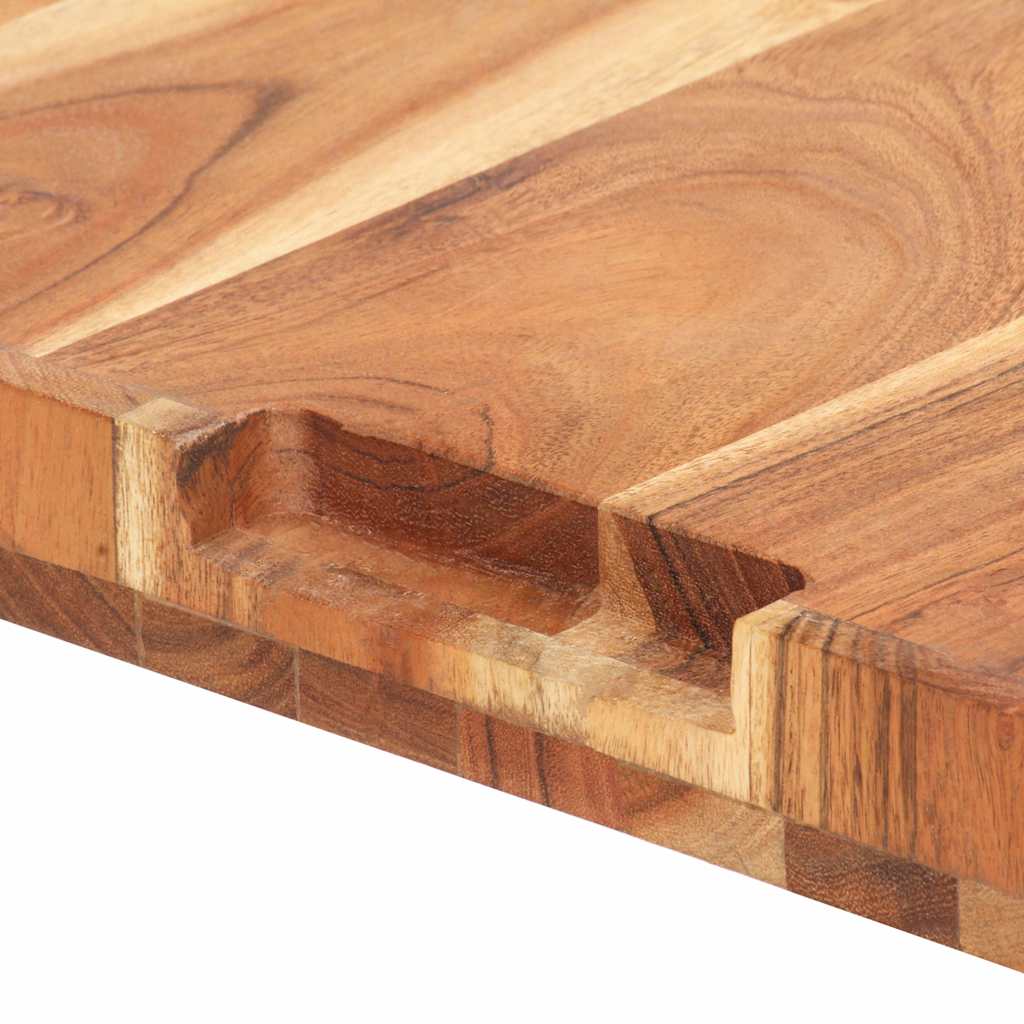 vidaXL Chopping Board 50x35x4 cm Solid Acacia Wood 6