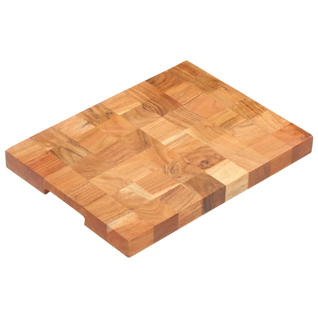 vidaXL Chopping Board 40x30x3.8 cm Solid Acacia Wood 1