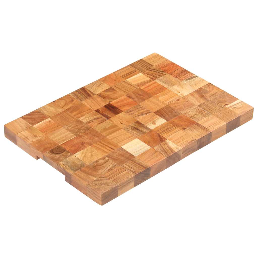 286572 vidaXL Chopping Board 50x34x3,8 cm Solid Acacia Wood 3