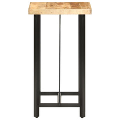 vidaXL Bar Table 60x60x107 cm Rough Mango Wood 3
