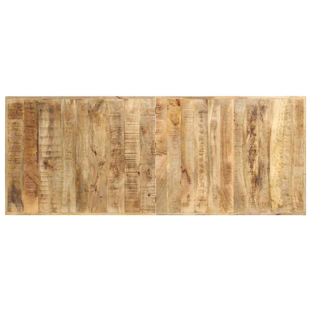 vidaXL Bar Table 180x70x107 cm Rough Mango Wood 4