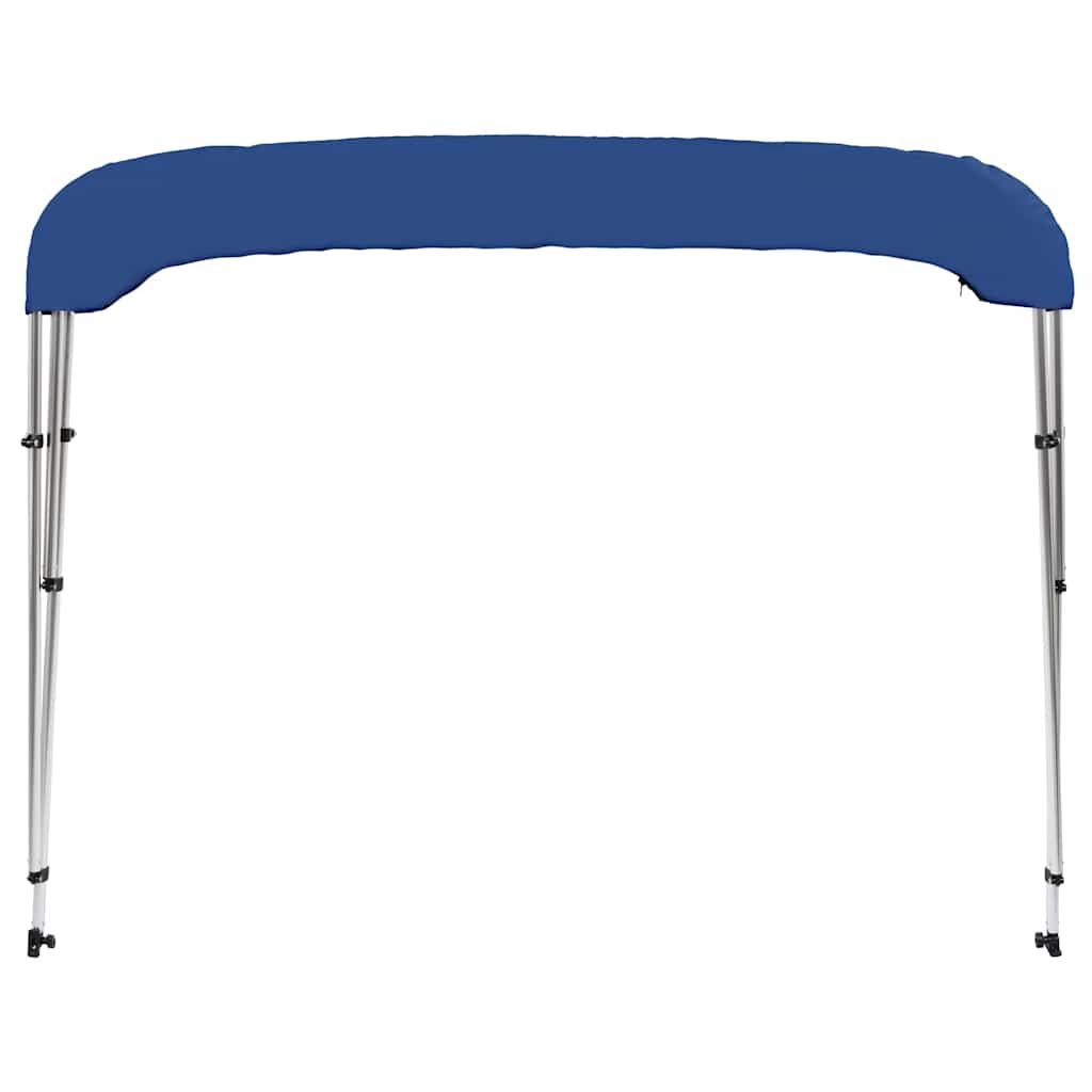 3 Bow Bimini Top Height 137 cm Width 183 cm Blue 140 cm