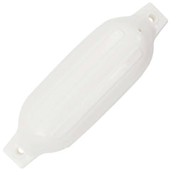 vidaXL Boat Fenders 4 pcs White Ø 11x40 cm PVC 2