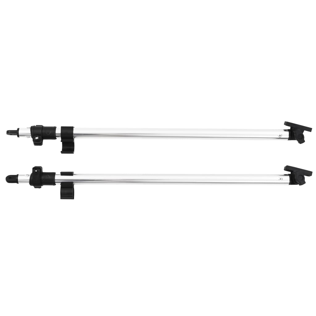 vidaXL Bimini Top Support Poles 2 pcs Aluminium 4