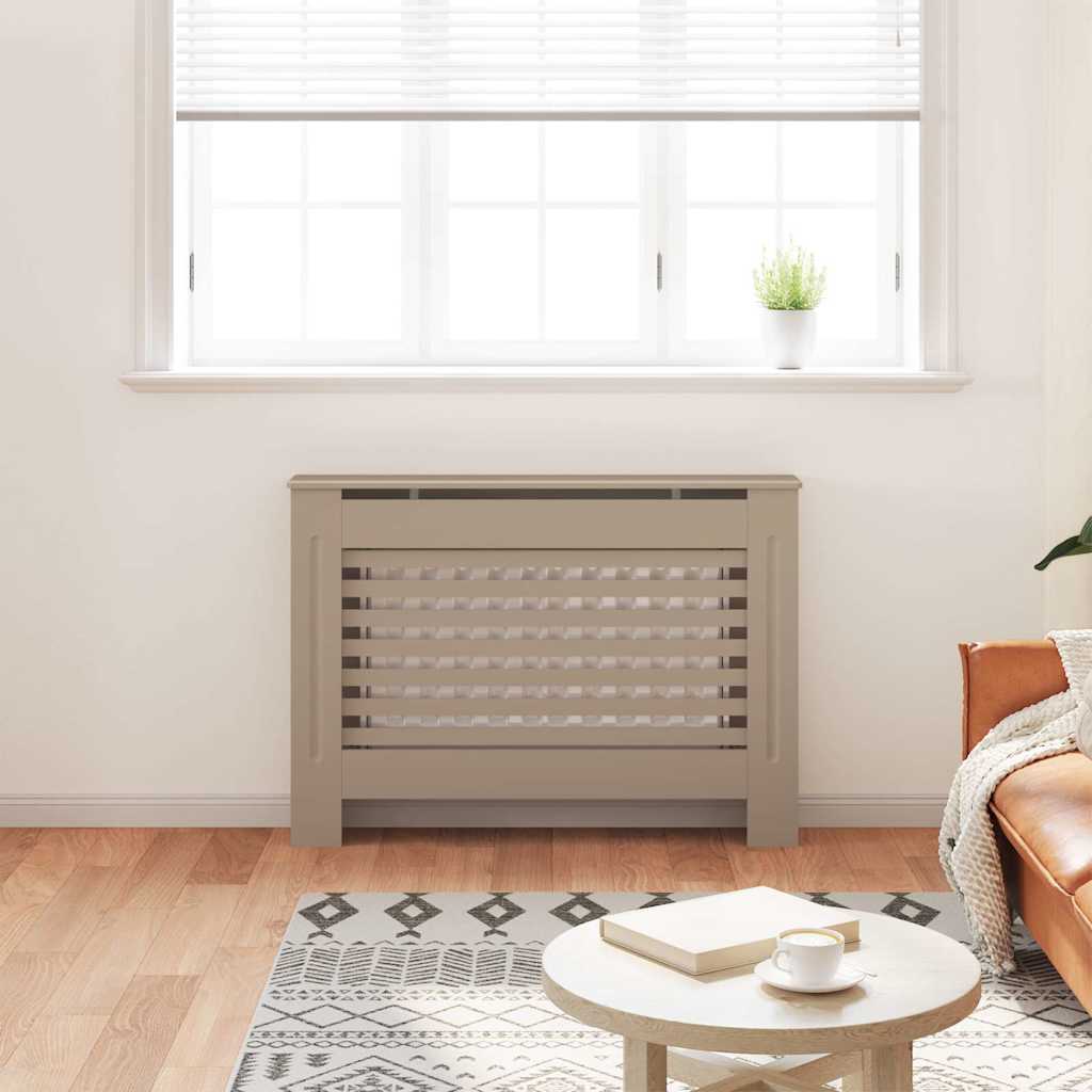 MDF Radiator Cover 78 cm 1 Brown 112 cm