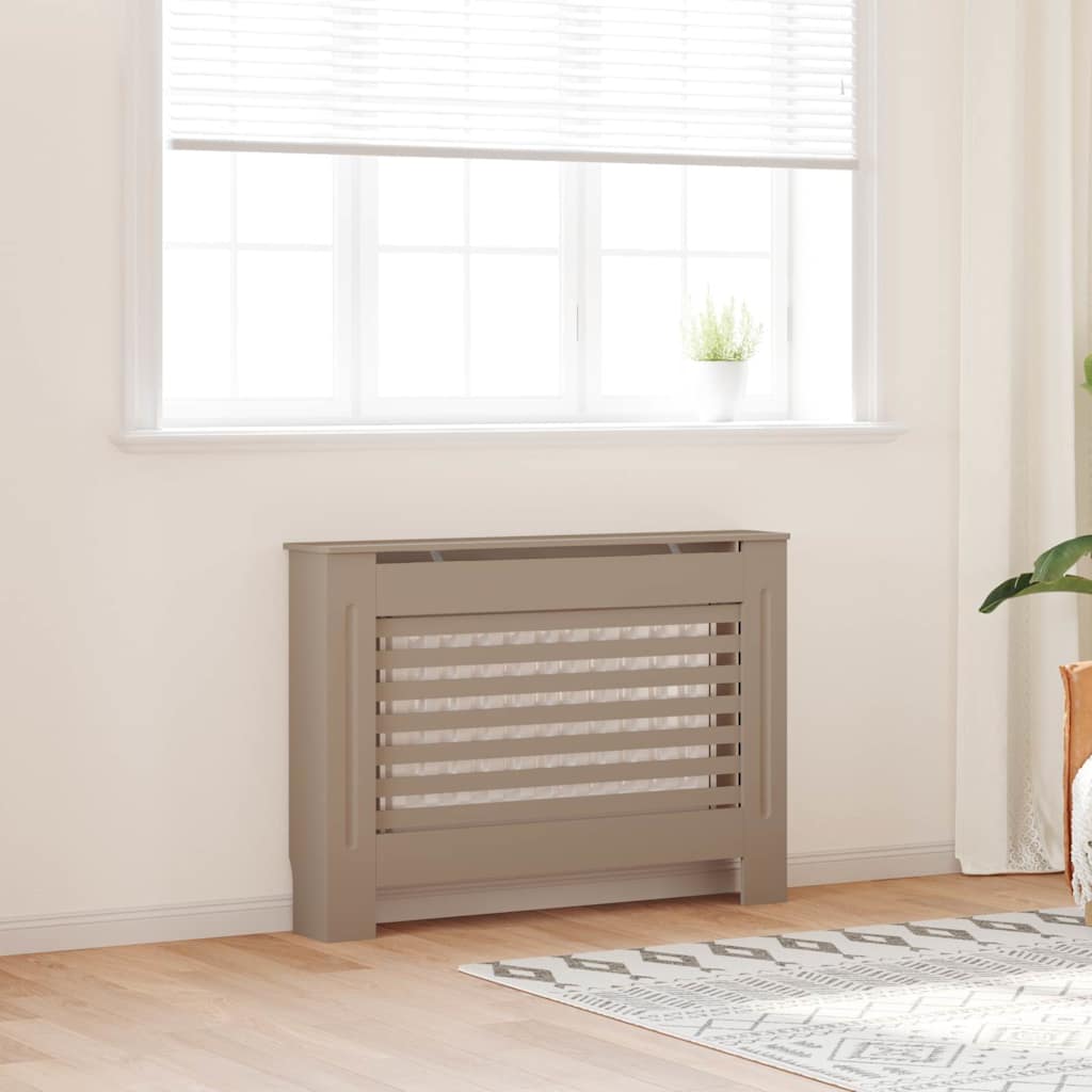 MDF Radiator Cover 78 cm 1 Brown 112 cm