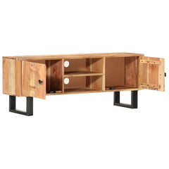 287341 vidaXL TV Cabinet 118x30x45 cm Solid Acacia Wood 2