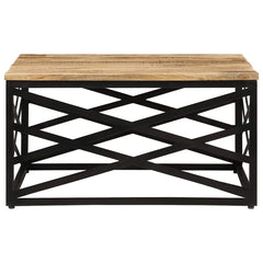 Coffee Table 68x68x35 cm Solid mango wood