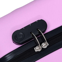 vidaXL Hardcase Trolley Pink ABS 6