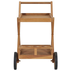 49425 vidaXL Tea Trolley Solid Teak Wood 2