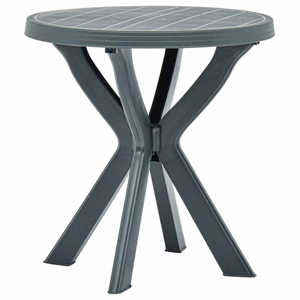 Bistro Table Ø70 Plastic Green