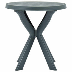 Bistro Table Ø70 Plastic Green