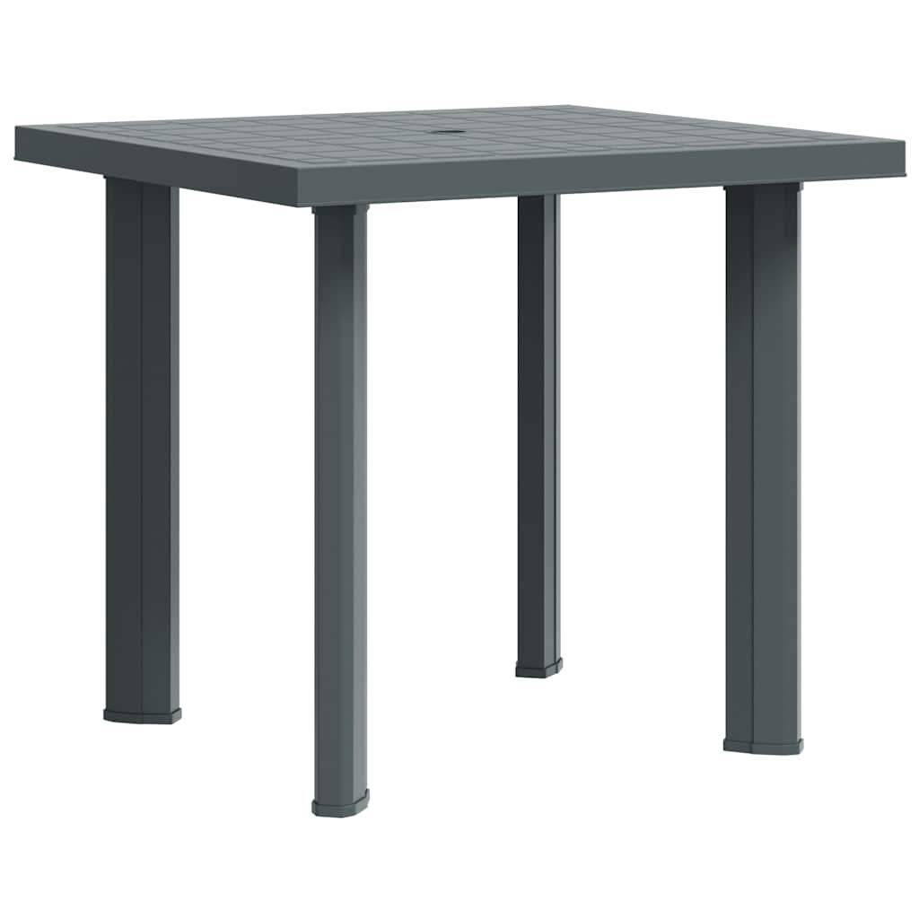vidaXL Garden Table | Green | Plastic | Medium | Lightweight | Garden Table 2