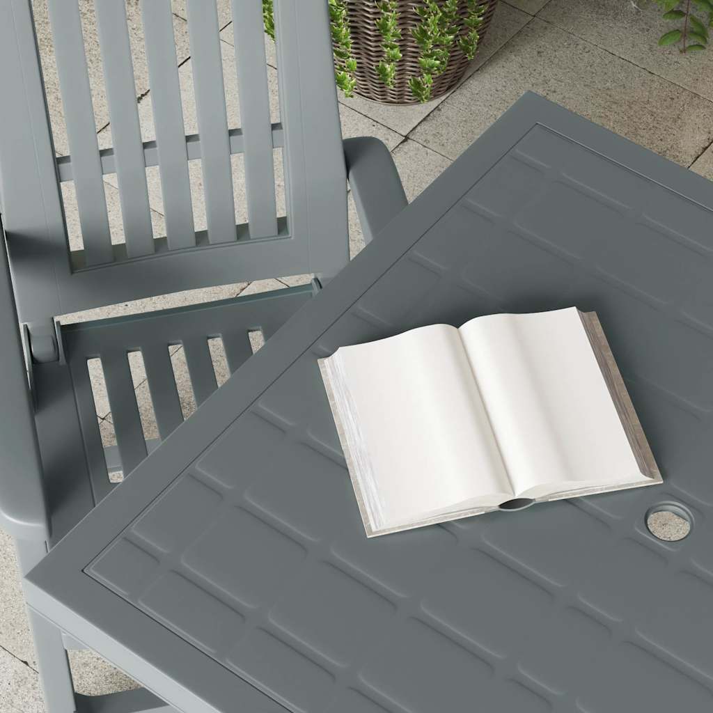 vidaXL Garden Table | Green | Plastic | Medium | Lightweight | Garden Table 4