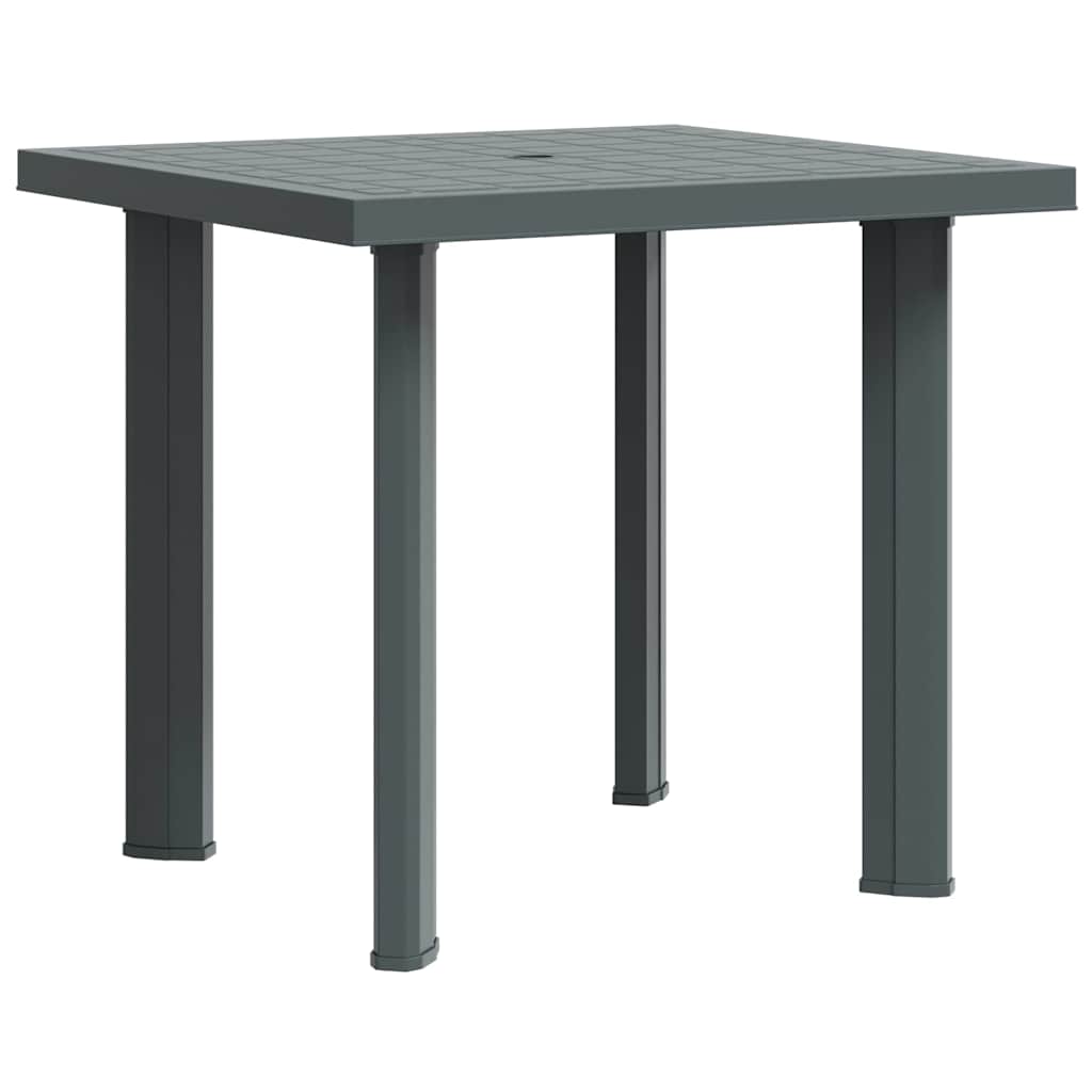 vidaXL Garden Table | Green | Plastic | Medium | Lightweight | Garden Table 5
