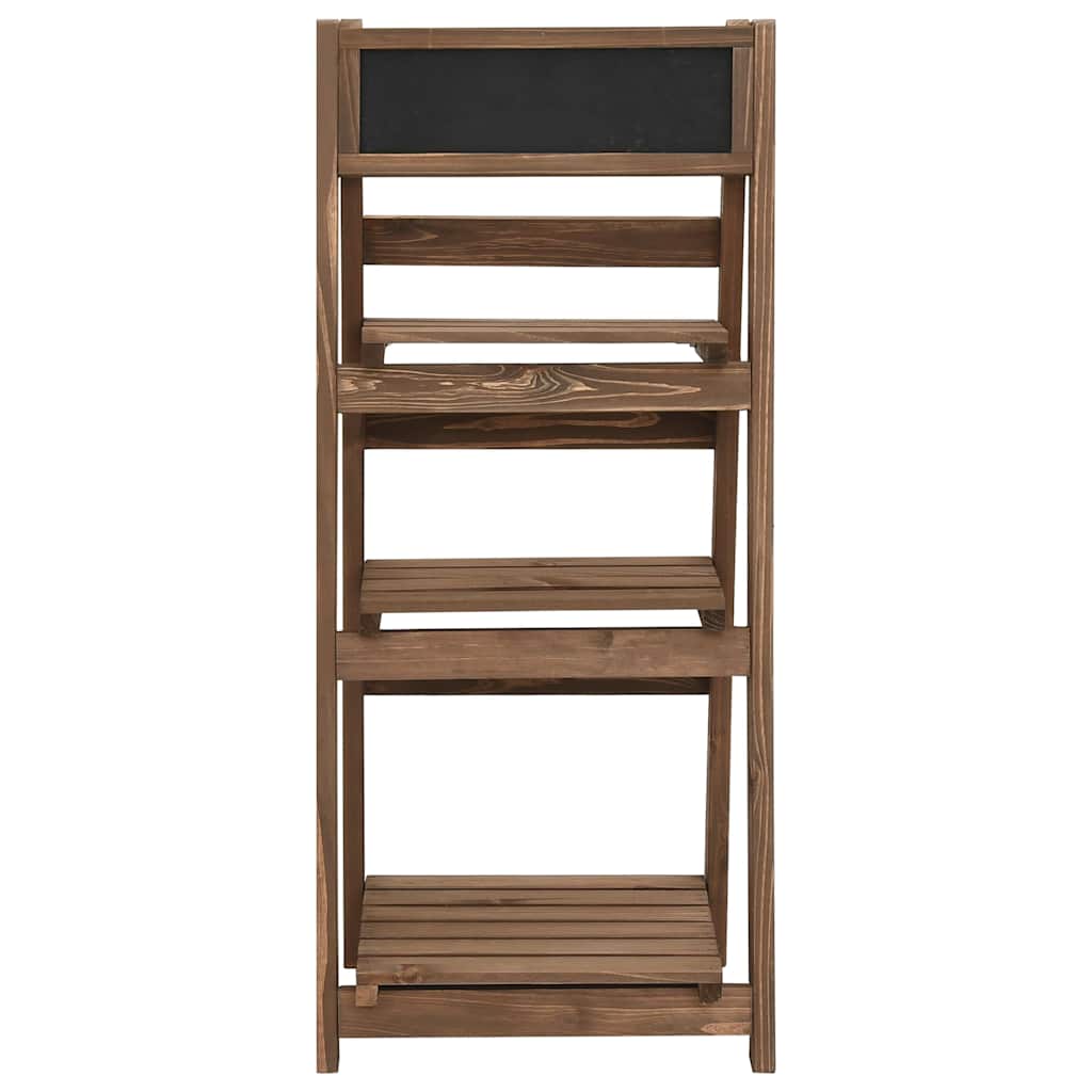 vidaXL Plant Stand | Natural Wood | Solid Fir Wood | 40x30x90 cm | Durable 2