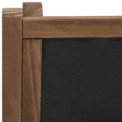 vidaXL Plant Stand | Natural Wood | Solid Fir Wood | 40x30x90 cm | Durable 5