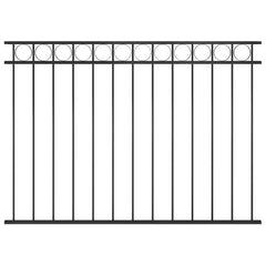 vidaXL Fence Panel "Assen" Steel