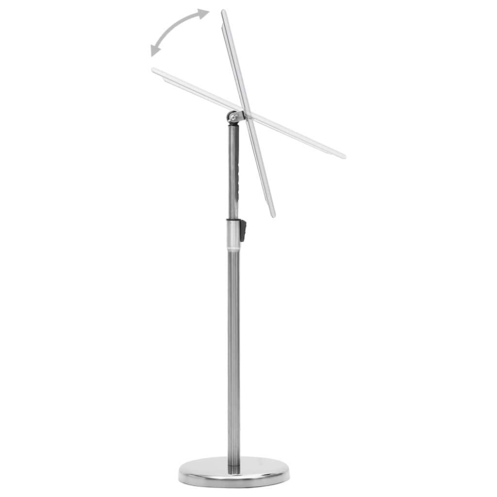 vidaXL A4 Pedestal Poster Stand Silver Aluminium Alloy 6