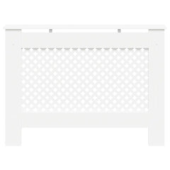 Radiator Covers White 112x19x81.5 cm MDF 2 pcs 112 cm