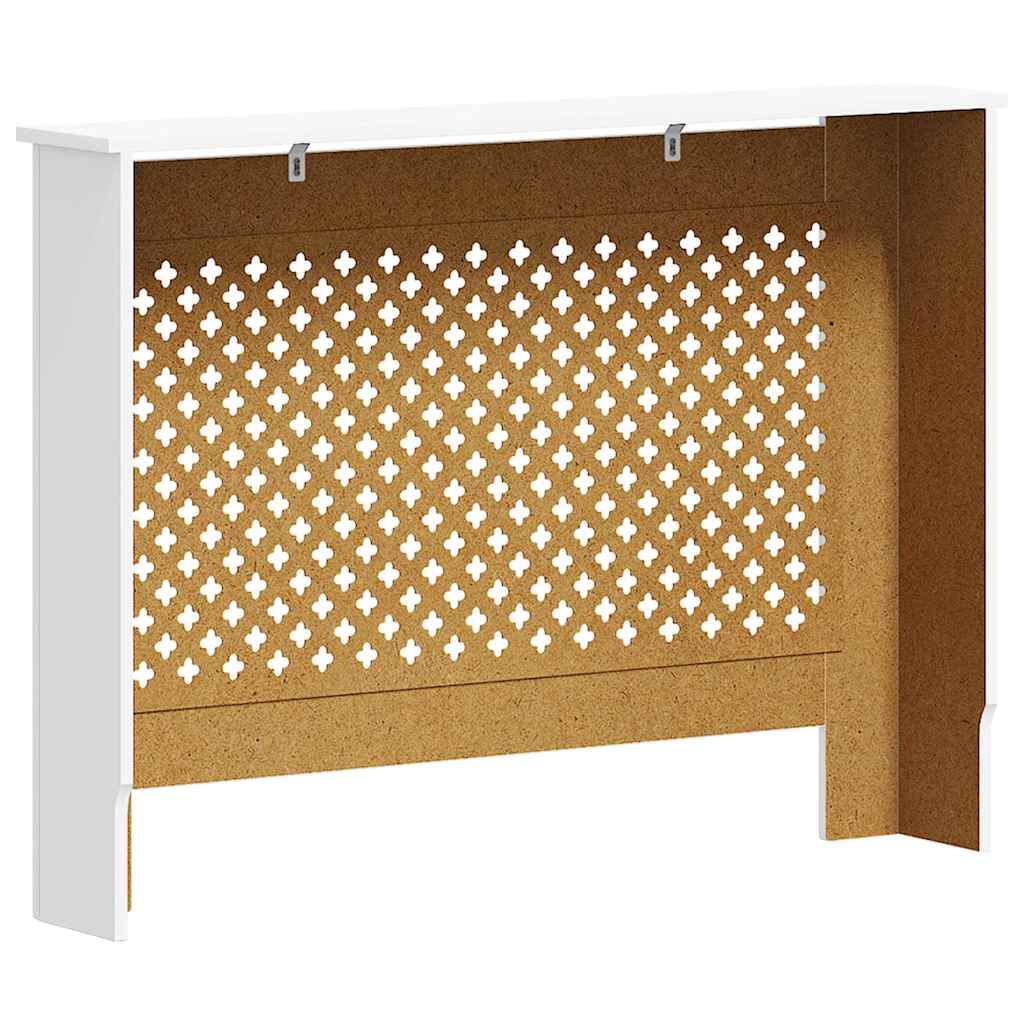 Radiator Covers White 112x19x81.5 cm MDF 2 pcs 112 cm