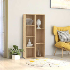 vidaXL Book Cabinet 50x25x106 cm Engineered Wood