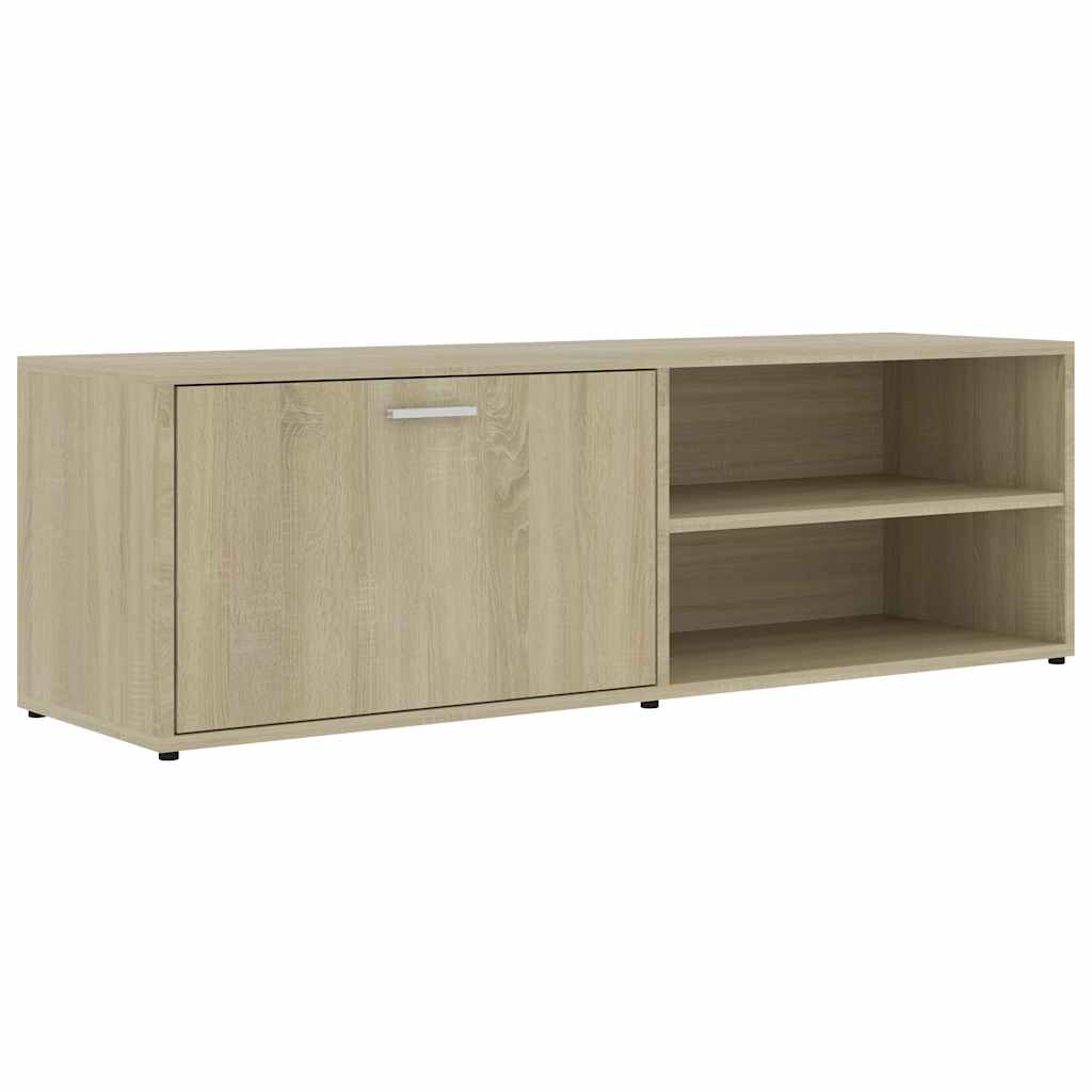 vidaXL TV Cabinet Sonoma Oak 120x34x37 cm Engineered Wood 2