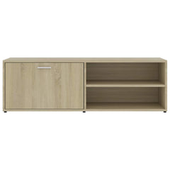 vidaXL TV Cabinet Sonoma Oak 120x34x37 cm Engineered Wood 3