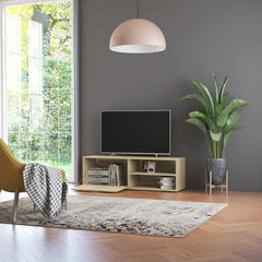 vidaXL TV Cabinet Sonoma Oak 120x34x37 cm Engineered Wood 5