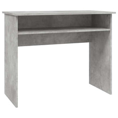 vidaXL Desk | Concrete grey | Engineered wood | Compact | Desk | Rectangular 2