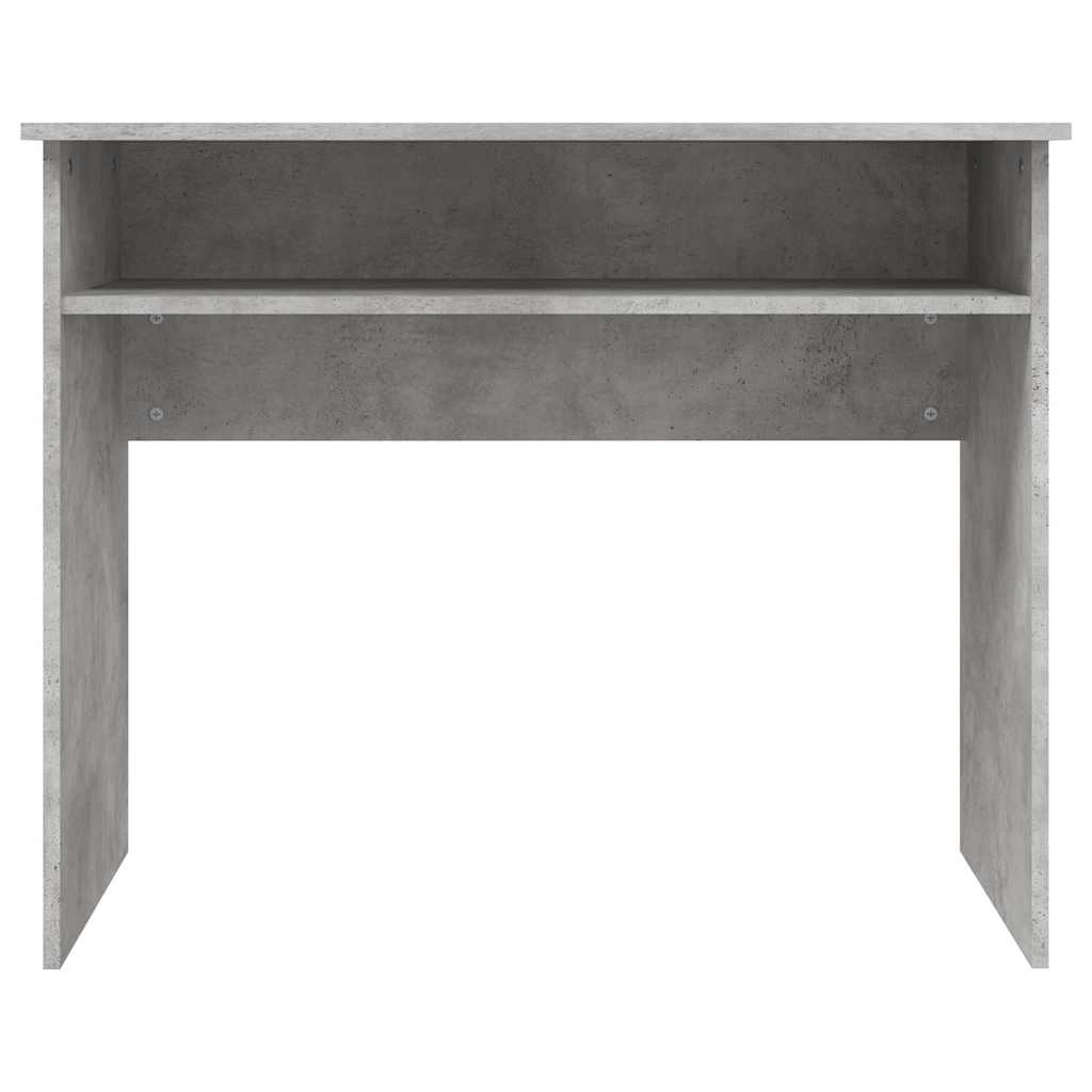 vidaXL Desk | Concrete grey | Engineered wood | Compact | Desk | Rectangular 4