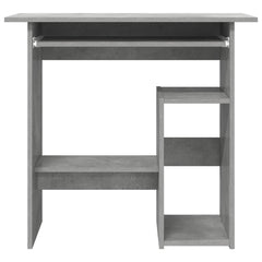 vidaXL Desk | Concrete Grey | Engineered Wood | Compact | Sleek | Desk 4